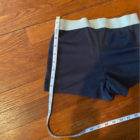 Old Navy Dark Blue Athletic Shorts with Light Gray Waistband - Picture 7 of 7